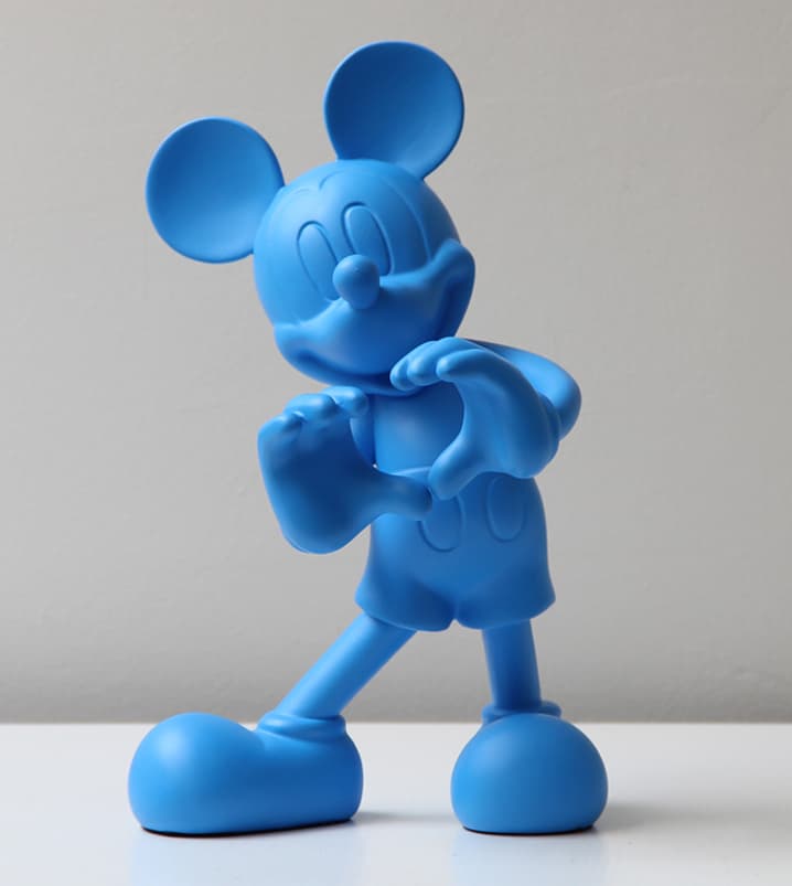 פסלון כחול MICKEY
