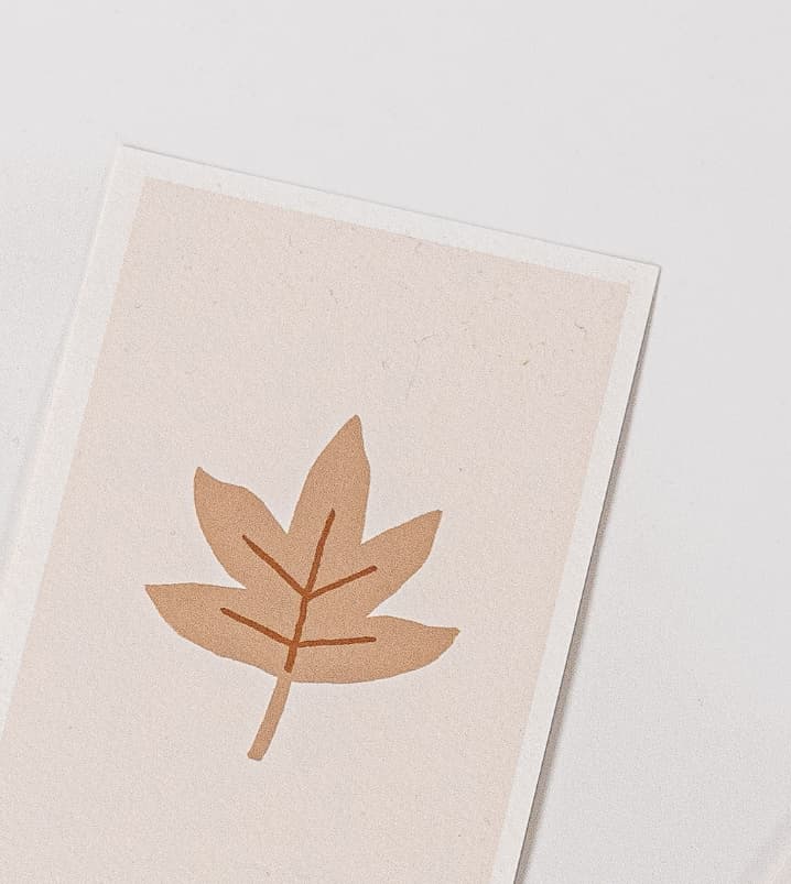 גלויה LEAF – תמונה 3