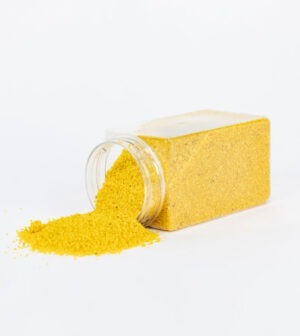 חול דקורטיבי צהוב