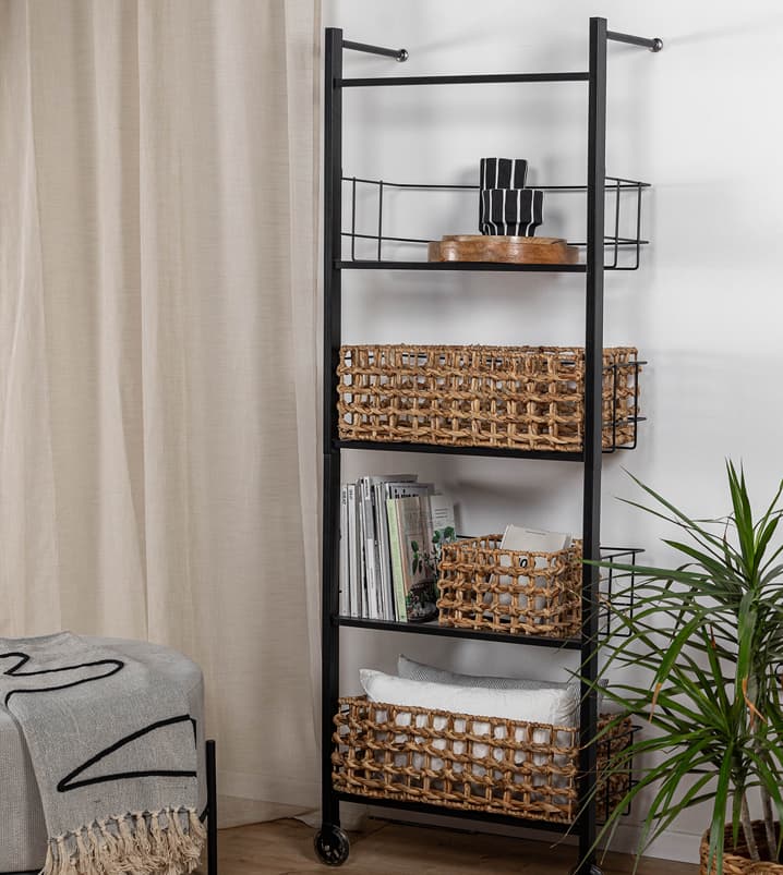 סולם שחור רחב LOFT – תמונה 2