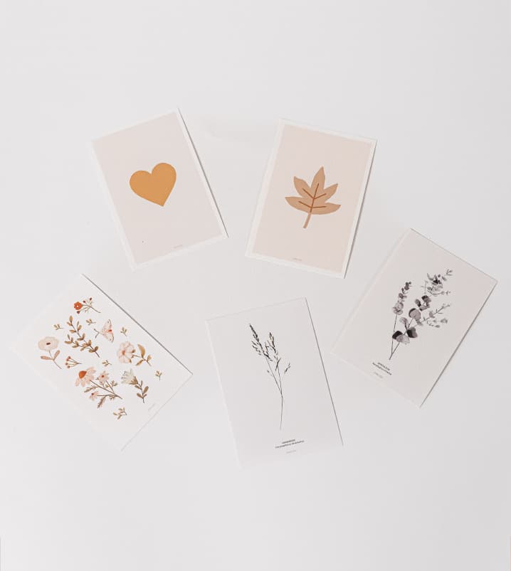גלויה LEAF – תמונה 4